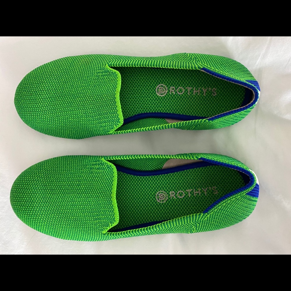 Jelly Bean Rothy’s kid’s loafers